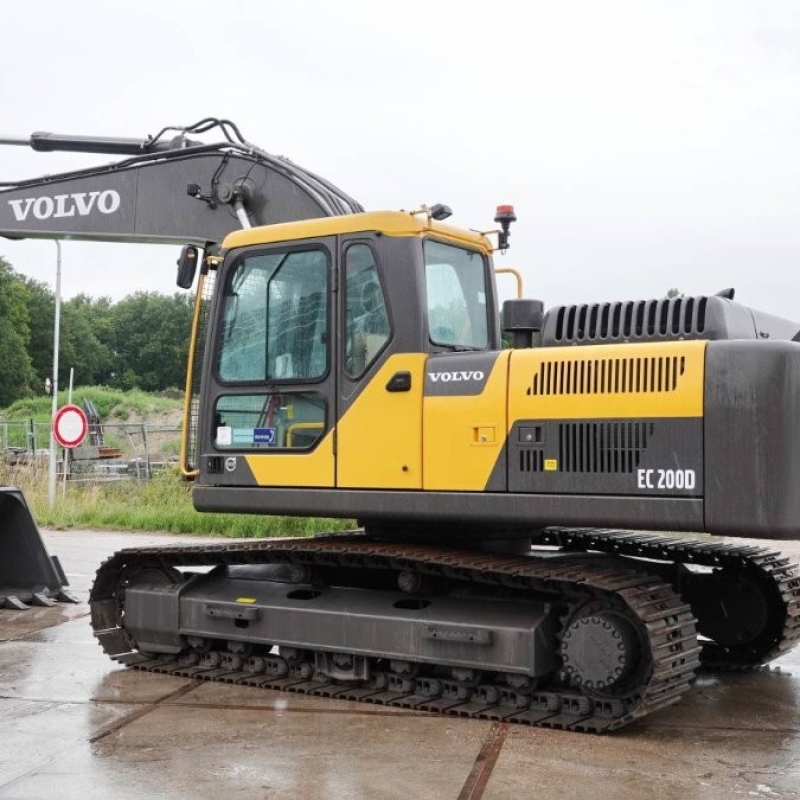 Used Volvo EC200D Excavator Earth Moving Equipment High Performance