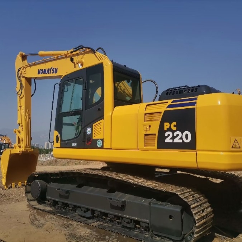PC220-8 Used Komatsu Excavator Second Hand Earth Moving Machinery