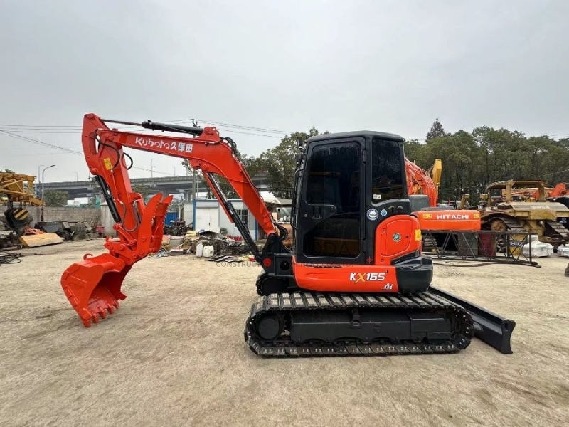 Municipal Engineering Used Kubota Excavator Kx165 Kx163 Kx155 Mini Digger