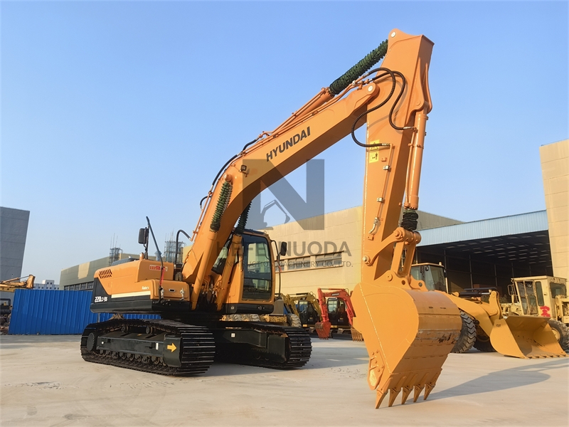 22 ton Korea Hyundai HYUNDAI 220LC-9S Construction Equipment with CE EPA certificate