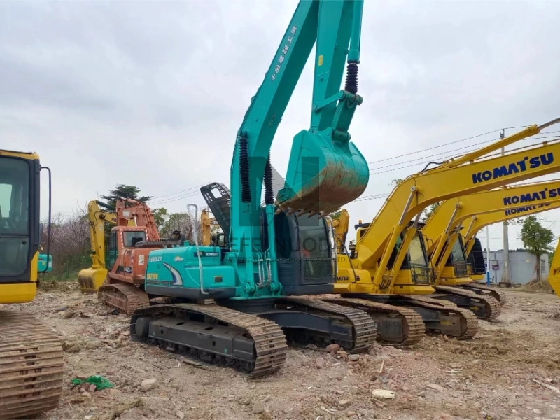 Used 21t Japan Original Medium Size Kobelco SK 210 Sk210LC Sk210D Crawler Excavator Digger Construction Machine
