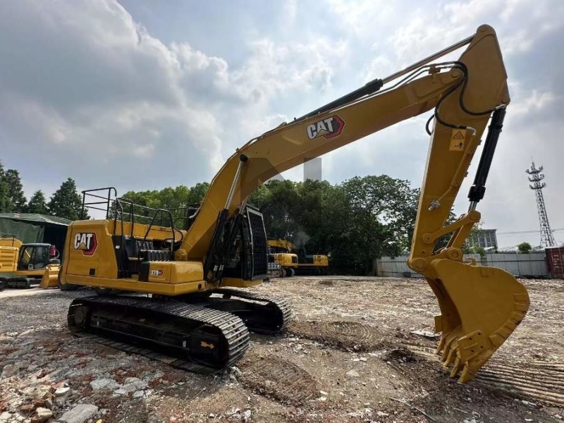 Hydraulic Caterpillar 320GC Used Large Excavators Trackhoes 110KW