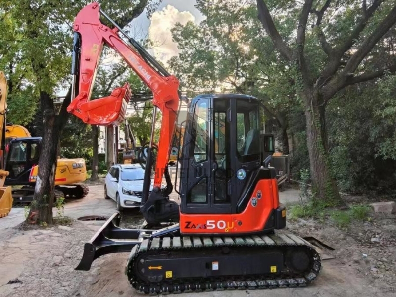 5 ton Used Hitachi Excavator ZX50U Old Mini Hydraulic Crawler Yanmar 4TNV88 Engine