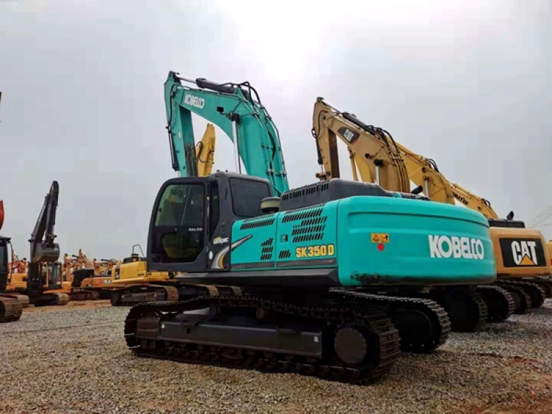Japan Original Second Hand Kobelco Excavators Machine SK350LC 34T