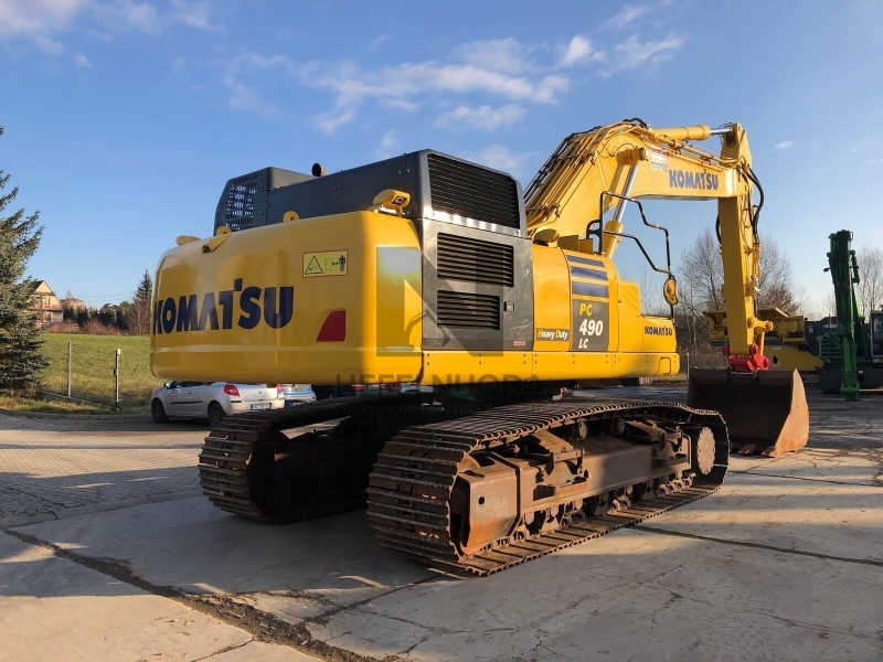 Original Used Japan KOMATSU PC490LC-11 Excavator Second Hand 49 Ton Digger High Quality in Stock