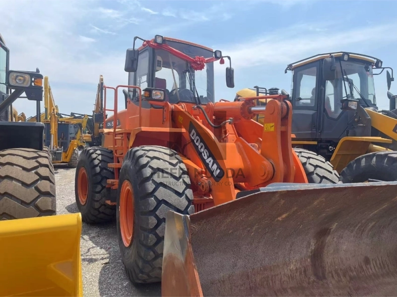Original Used Loader Doosan Construction Machine Second Hand Excavator Doosan Dl505
