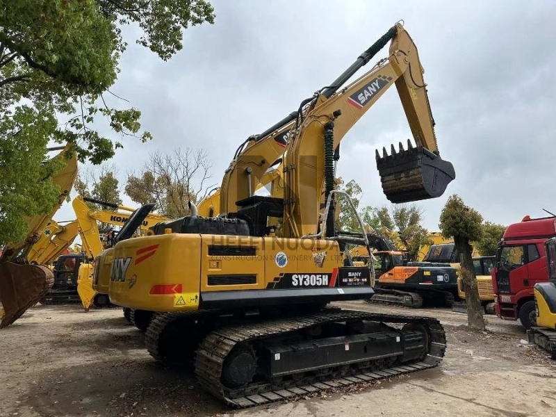 210kW Used Sany Excavator repossessed Earth Moving Equipment SY305H 30 Ton
