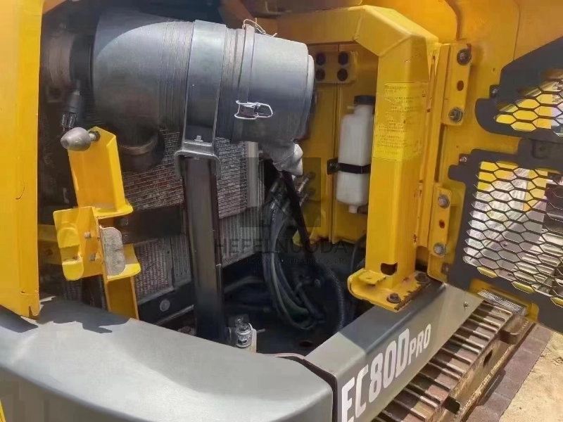 Used volvo Excavator E80Blc EC80 EC80B EC80D 8Ton Large Size Second Hand Construction Equipment