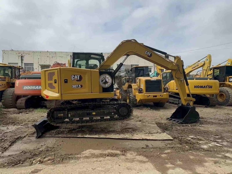 Compact Mini 2021 Used CAT Excavator Caterpillar 307.5 For Construction