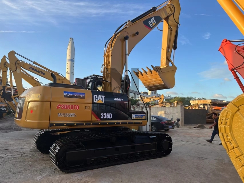 Chinese Cheap 36 Ton Used CAT 336D2 Machinery Price Crawler Excavators-for-sale