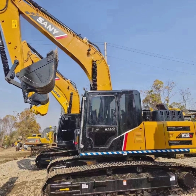 Sany SY235C MEDIUM 23.5t Hydraulic Crawler Excavator Second Hand Used Wheel Excavator SY235 SY235C