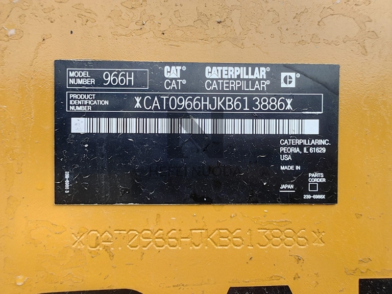 Used Caterpillar CAT966H Wheel Loader low price for sale