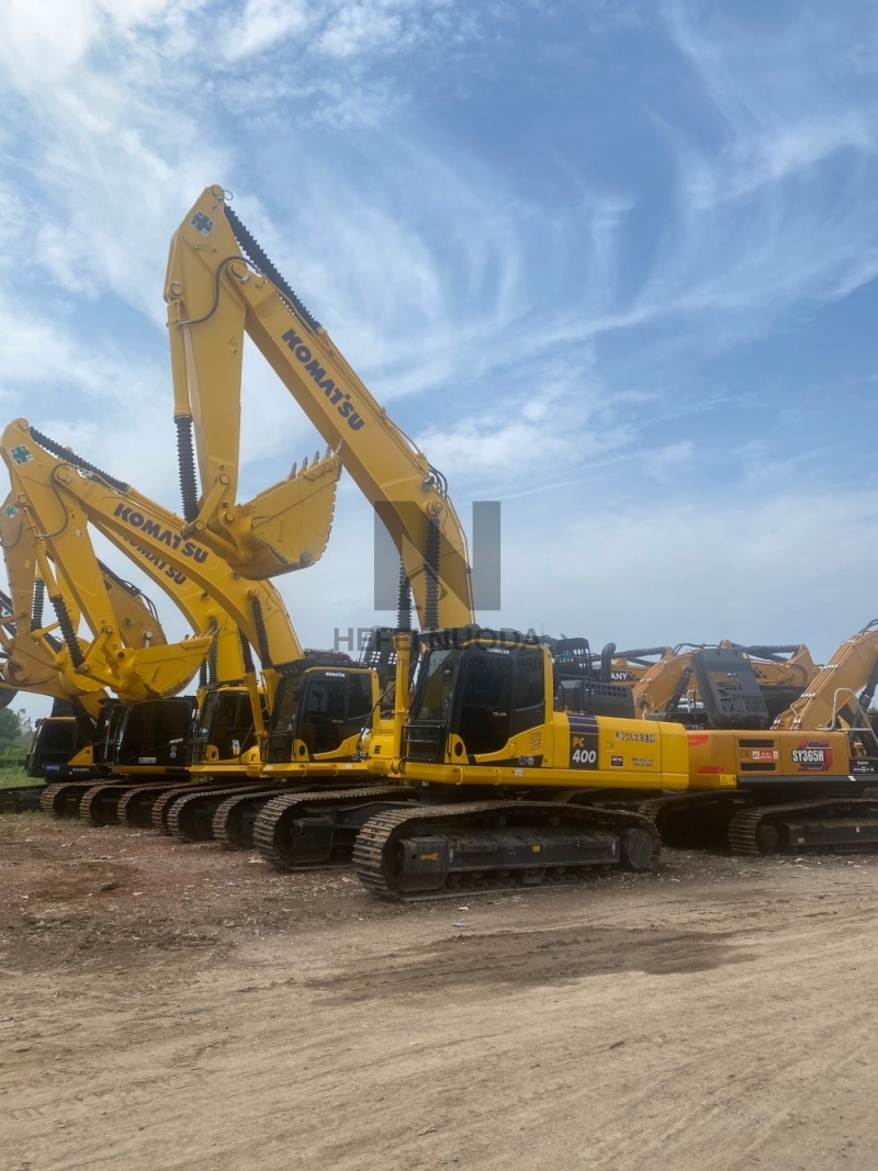 Original Earth Moving Machinery Komatsu PC400-8R Hydraulic Crawler 40T Komatsu PC400-8R Used Constrcuction Machinery