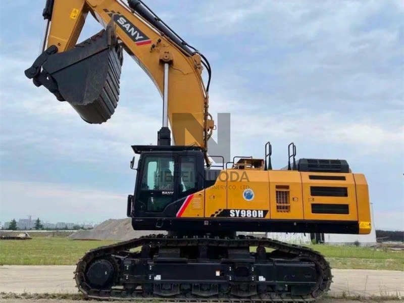Sany SY980H Hydraulic Used Diggers Large Earth Excavation Equipment