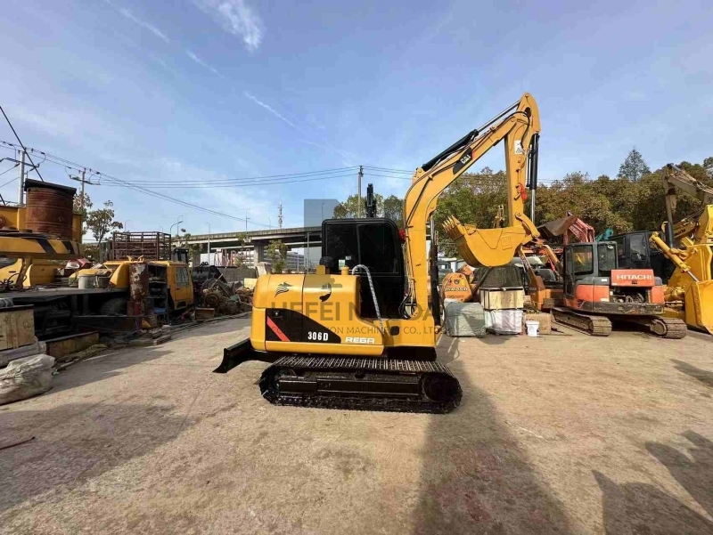 41KW Used CAT Excavator 306D 6ton Hydro Earth Moving Equipment