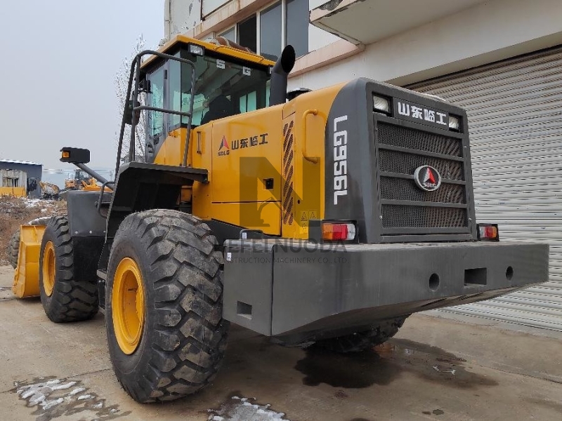 6 Ton Second Hand Wheel Loader Front End SDLG LG956L