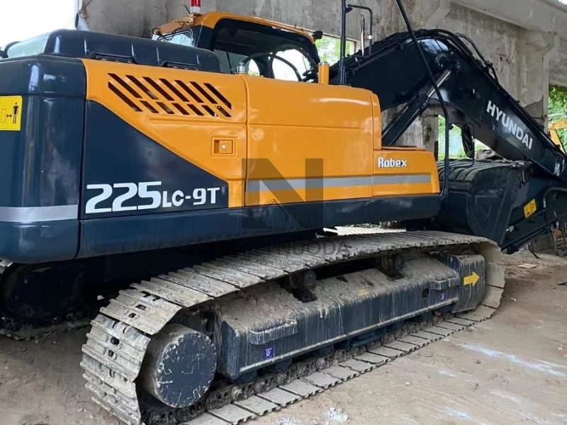 High Performance R225-9T Used Hyundai Excavator Machine Original Korea
