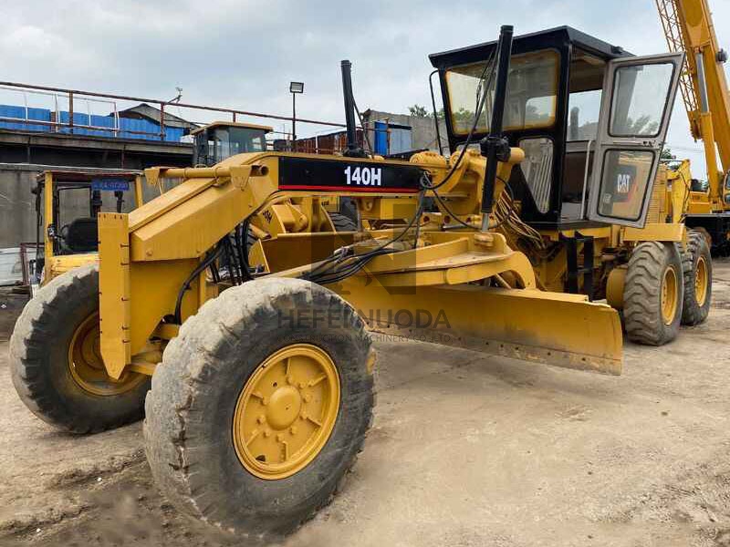 Used CAT 140G 140H 140K 120H Motor Second Hand Road Grader With Ripper for Sale