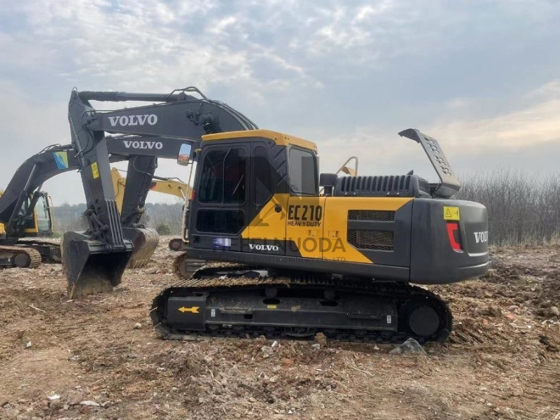 Tracked Used Volvo Excavator EC210 20Ton Earth Removal Equipment