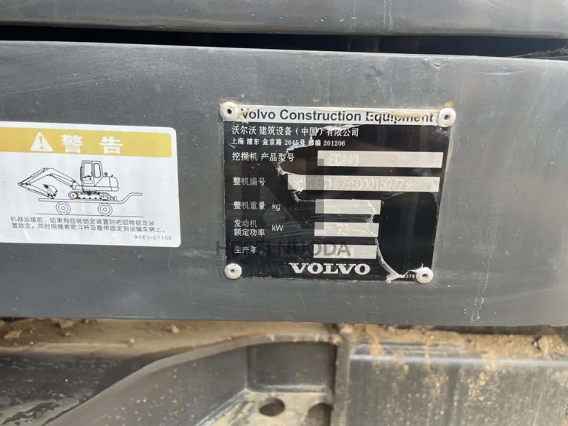Used Original High Quality Volvo EC140 EC 140 Excavator in Good Condition 14 Ton Excavator