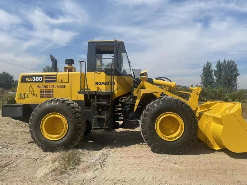 Engineering Used Komatsu Wheel Loader WA380-3 High Power 16360KG