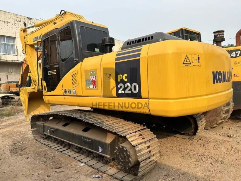 Secondhand Hydraulic Komatsu Mining Excavator Machinery PC220-7 22840KG