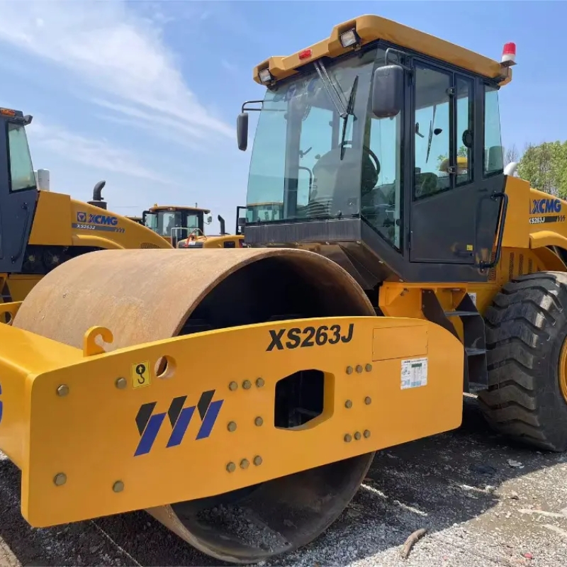 XCMG Official XS263J Used Compactor Road Roller 26 Ton Vibratory Roller