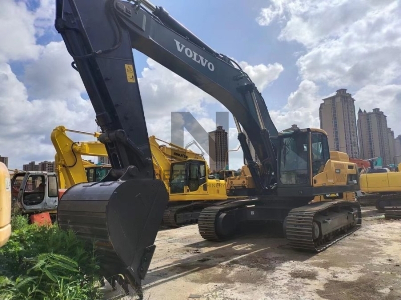 Large Used Volvo EC480DL Excavator 48 Tons Hydraulic Crawler Diggers