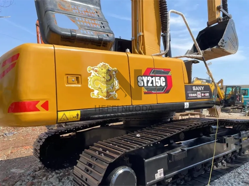 Wonderful Condition Cheap Price Secondhand Sany Excavator 215c Used Excavator Auction Second Hand 21tons Excavator