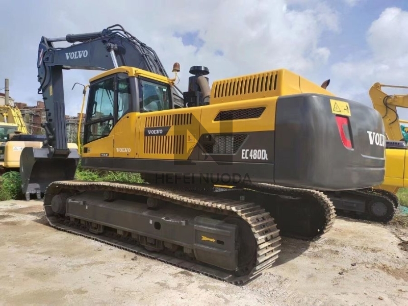 Large Used Volvo EC480DL Excavator 48 Tons Hydraulic Crawler Diggers