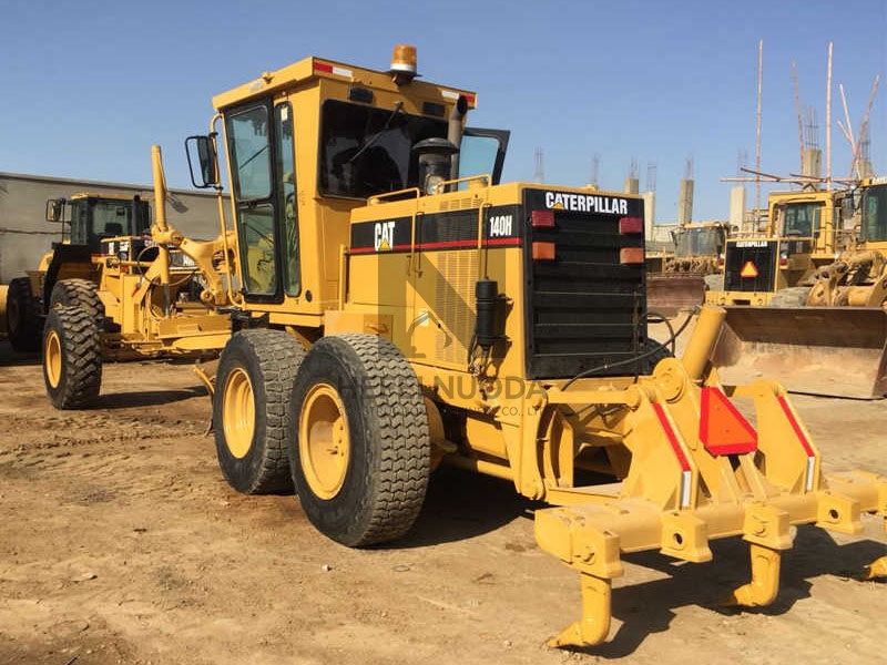 Used CAT 140G 140H 140K 120H Motor Second Hand Road Grader With Ripper for Sale