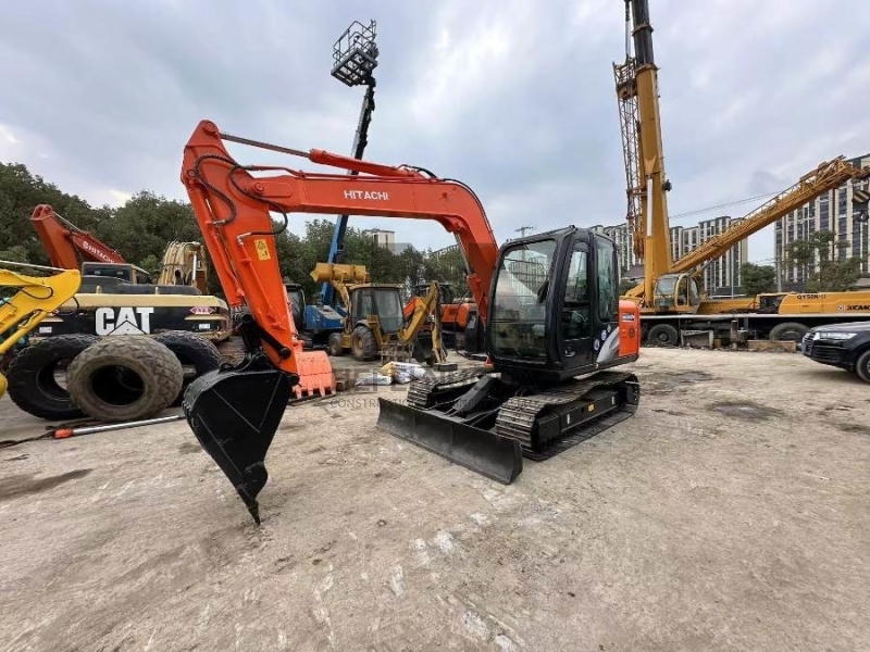 Original Japan ZX70 Used Hitachi Mini Excavator 7ton Second Hand Hydraulic Crawler