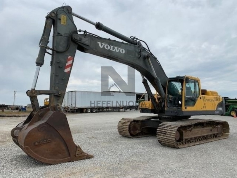 Repossessed Used Volvo Excavator EC460B Large Excavation Machinery
