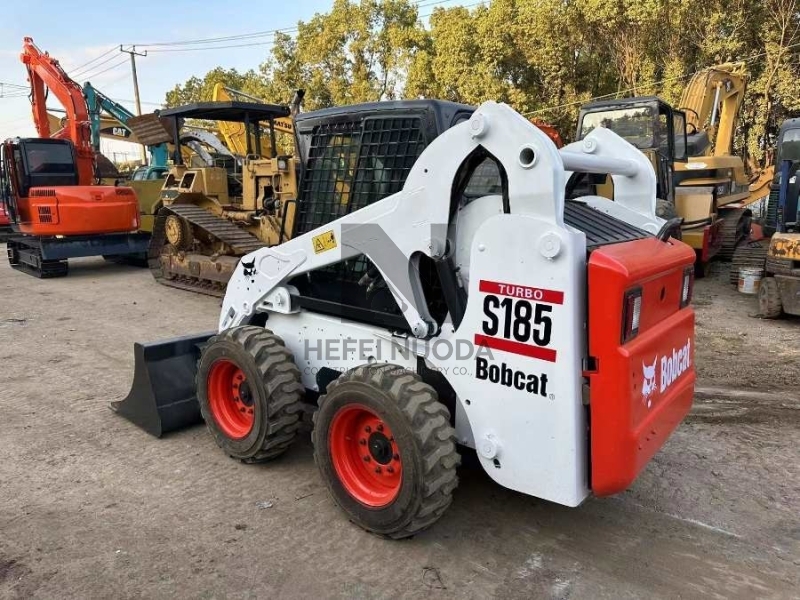 Bobcat S185 Second Hand Skid Steer Loaders Used Wheel Loader 1825KW
