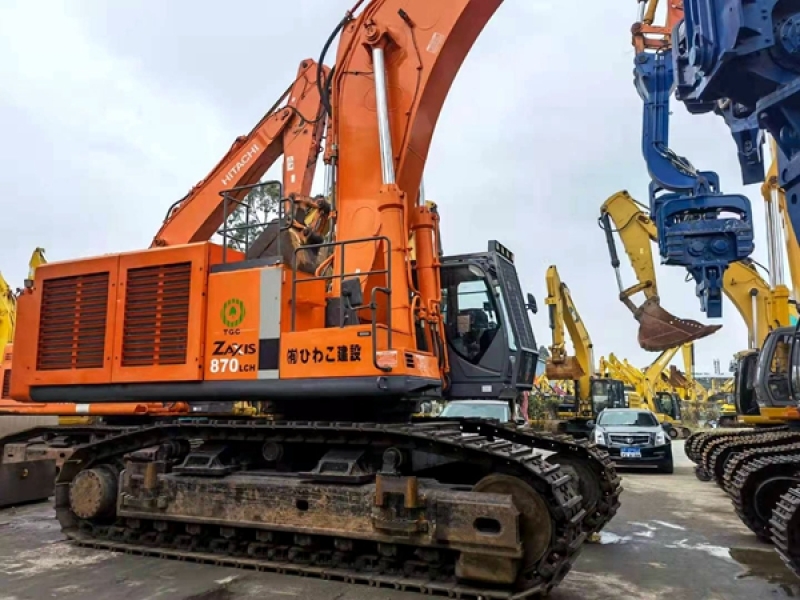 Hitachi Zx870 Used Excavator Machine Second Hand Hydraulic Crawler
