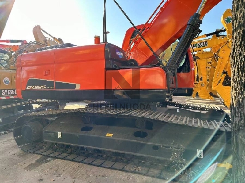 Original Korea DX225LC-9c Doosan Used Equipment Hydraulic Mining Digger