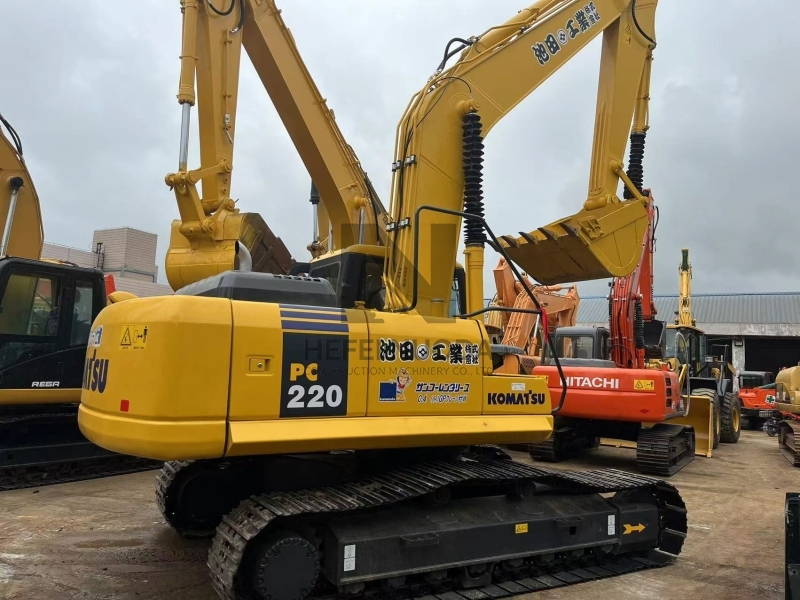 Original 22 Ton Second Hand Secondhand Used komatsu  Pc220-7 Excavator Digger for Sale