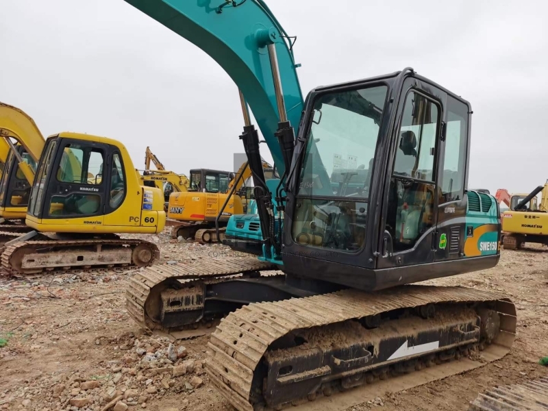 Sunward SWE150E Wheeled Second-hand Excavator China Brand Swe150e Used Digger 15TON on Cheap Price Sale
