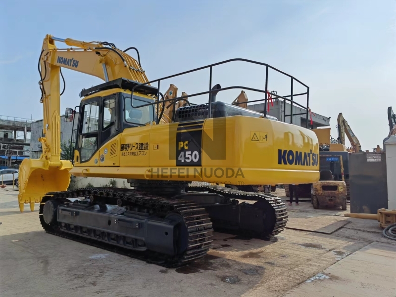 Used Japan Second Hand Komatsu PC450-7 Digger 45 Ton Excavator Machine